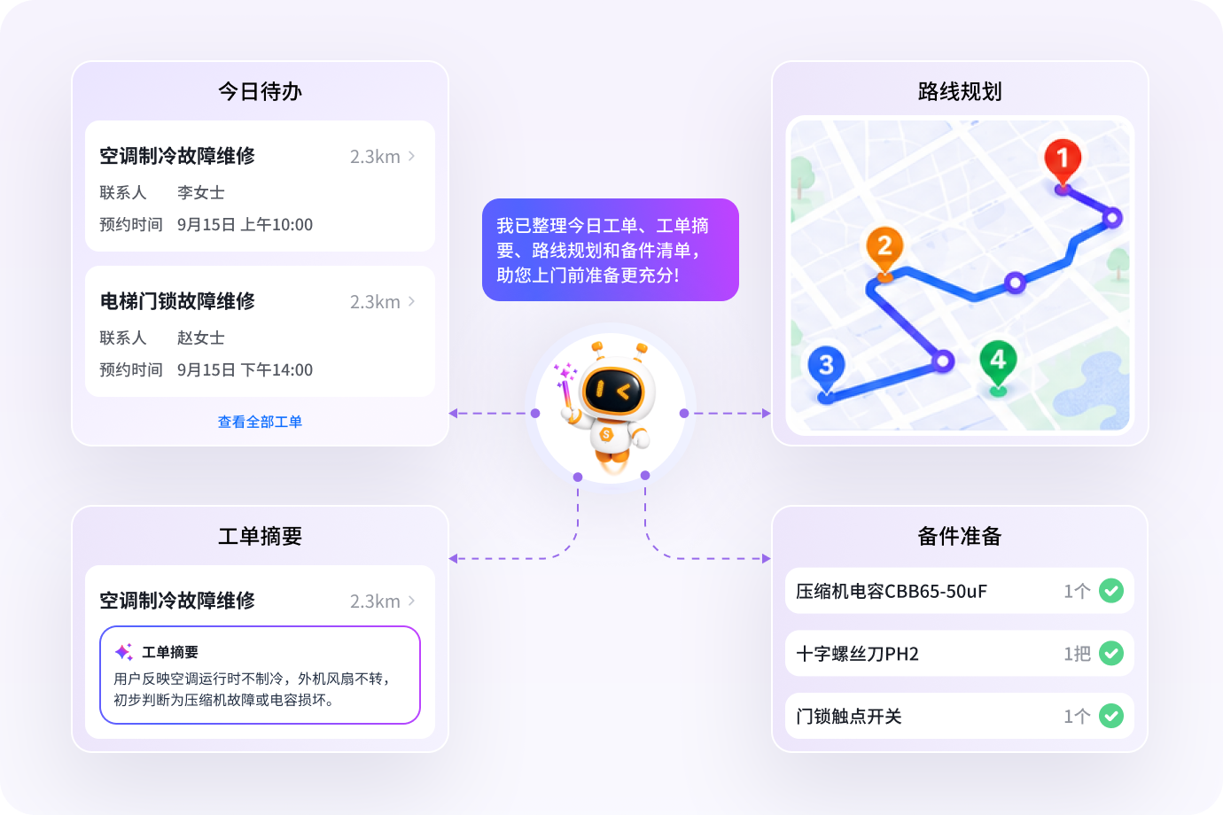 智能作业规划界面